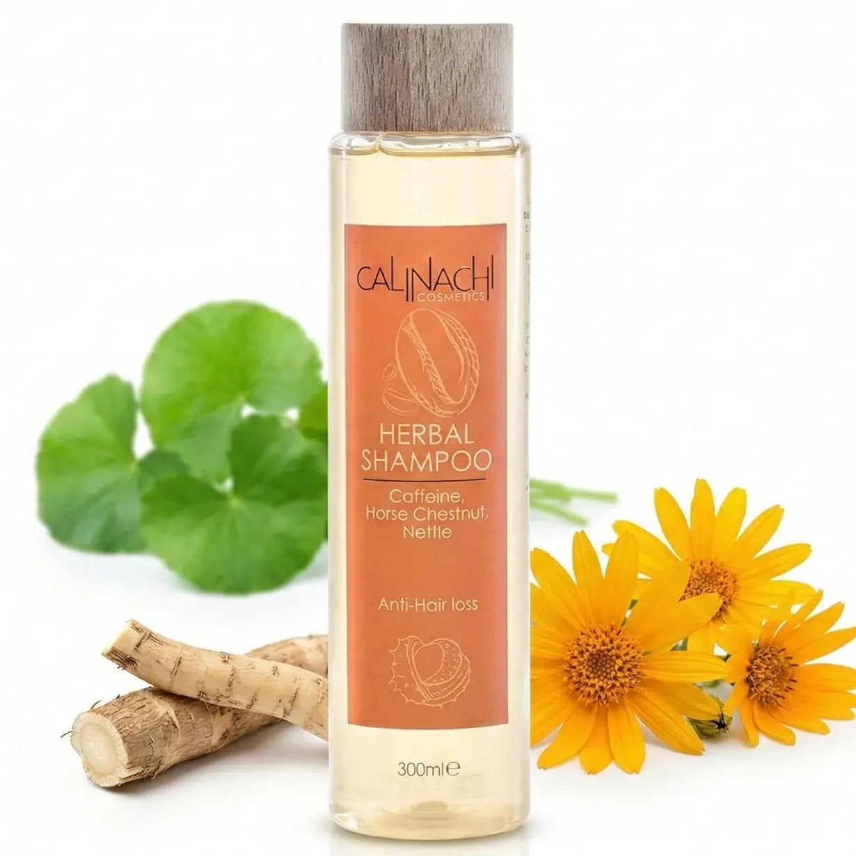 Anti Hair Loss Herbal Shampoo, Sulfate Free, 300ml. CALINACHI Cosmetics