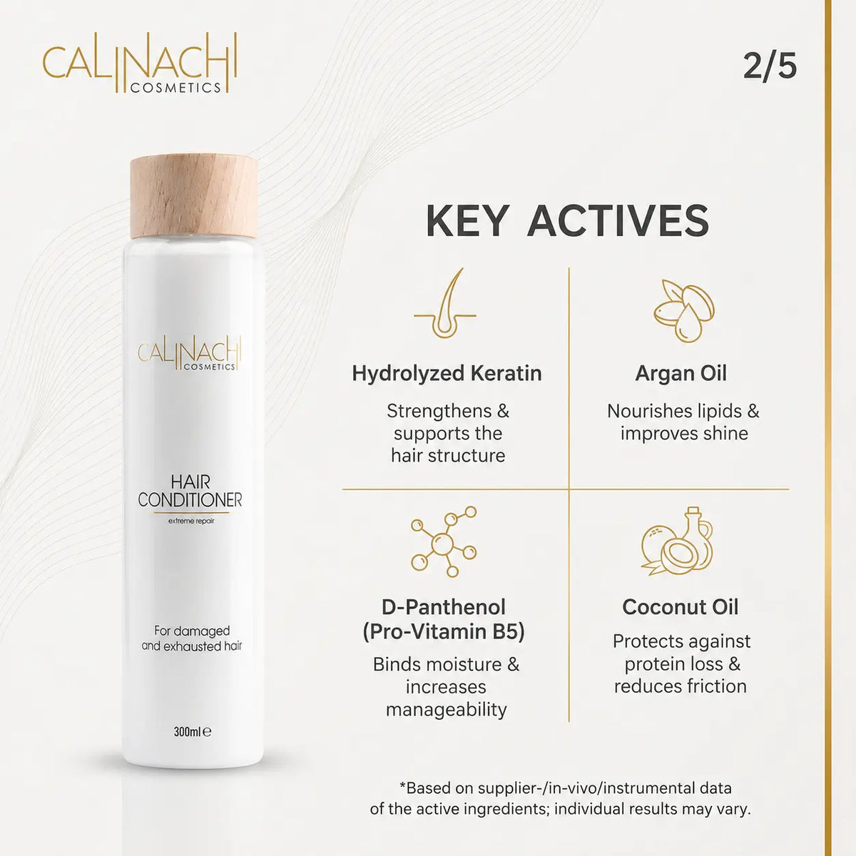 Fiber Damage Repair for Dry Hair Recovery HairCare Sets CALINACHI Cosmetics