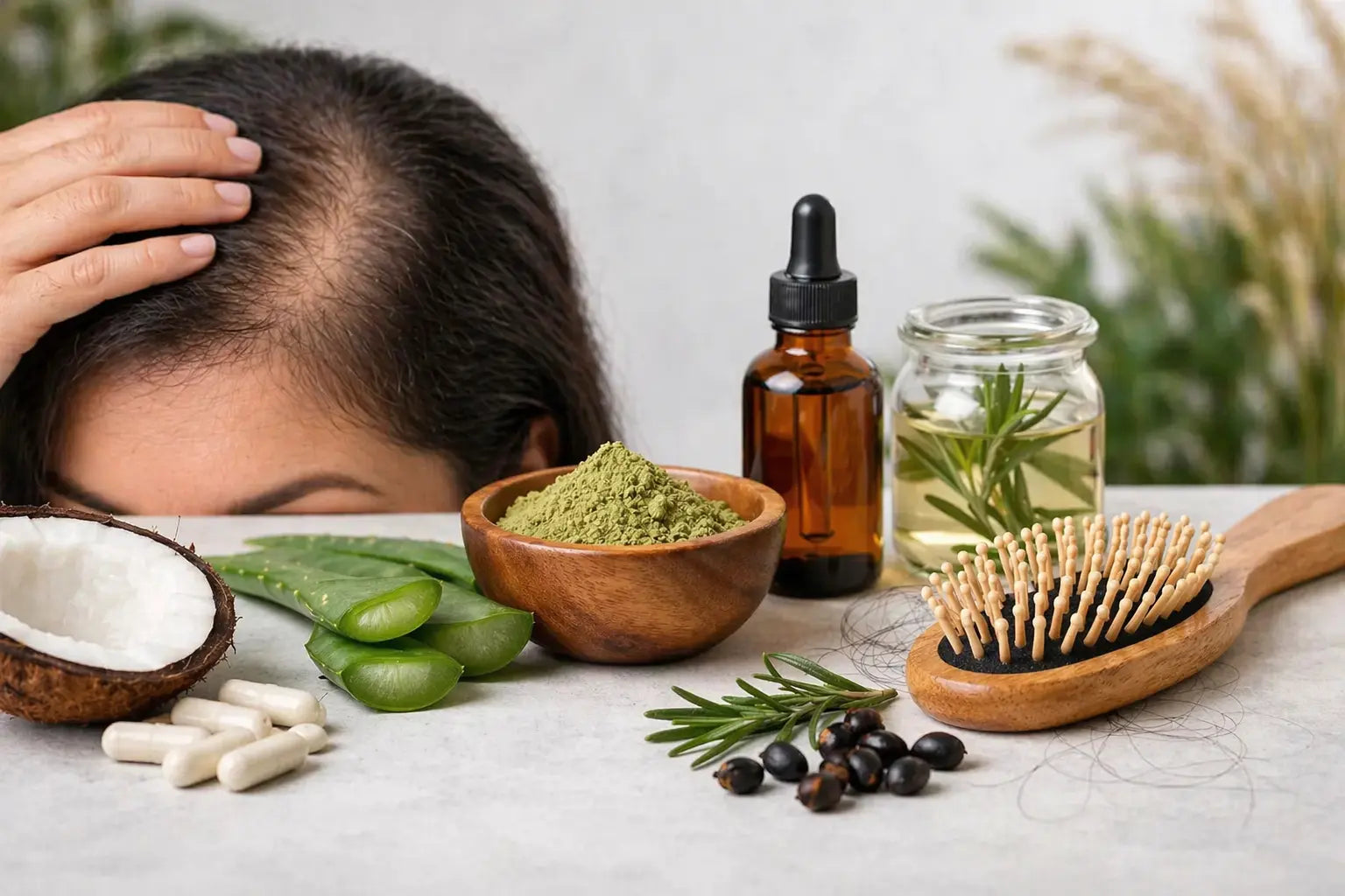 Natural Hair Loss Treatments That Actually Work CALINACHI Cosmetics